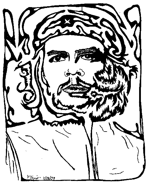 che guevara maze portrait Revolutionary-Maze-Che-Guevara-500.gif