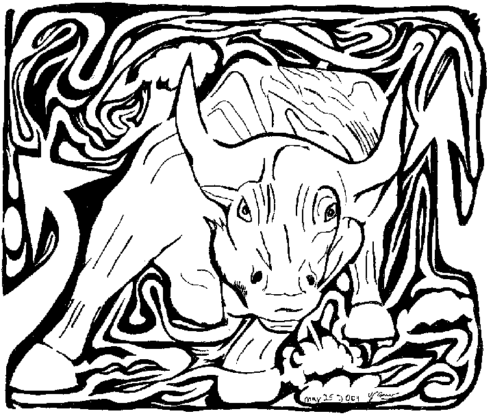 Maze of a Charging Bull Maze of a Charging Bull