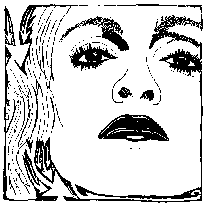 Madonna Ciccone Portrait Maze