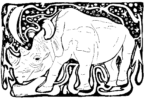 rhino maze rhino maze